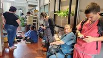 Trabajadores tomaron el Ministerio de Salud de Misiones.