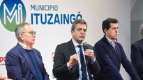 Sergio Massa, en Ituzaingó.