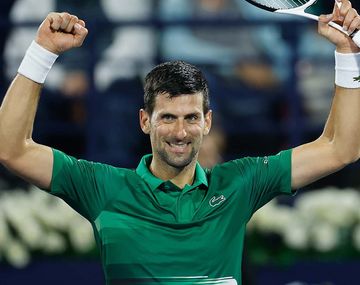 Djokovic ya está en cuartos de final del ATP 500 de Dubai.