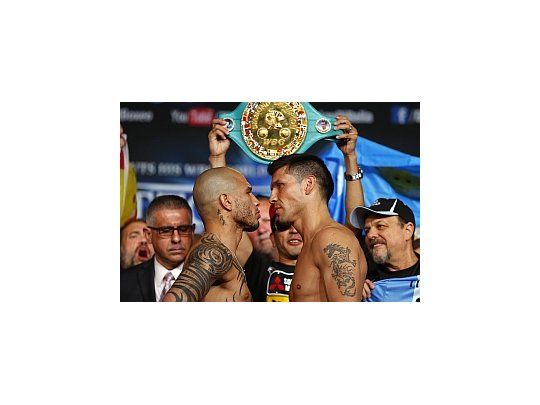 Sergio Martínez afronta una de sus últimas peleas ante el puertorriqueño Miguel Angel Cotto.