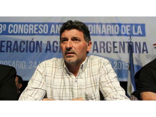 Omar Príncipe, el presidente de la Federación Agraria Argentina.