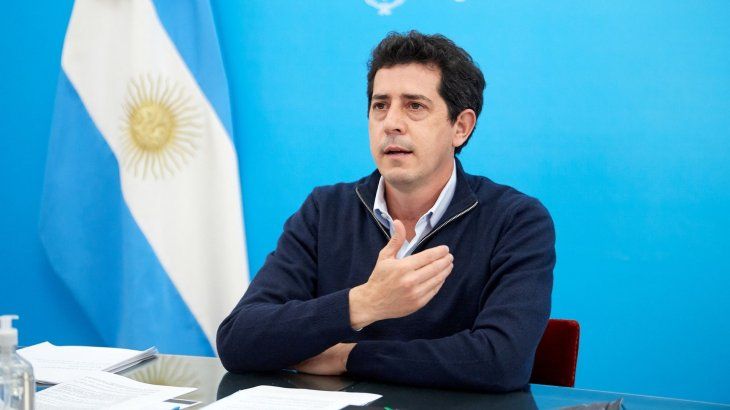 Eduardo "Wado" De Pedro, ministro del Interior.