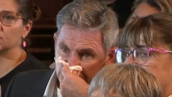 Pablo Ghisoni, durante una de las audiencias de Justicia en el marco de la denuncia de su hijo por abuso sexual.&nbsp;