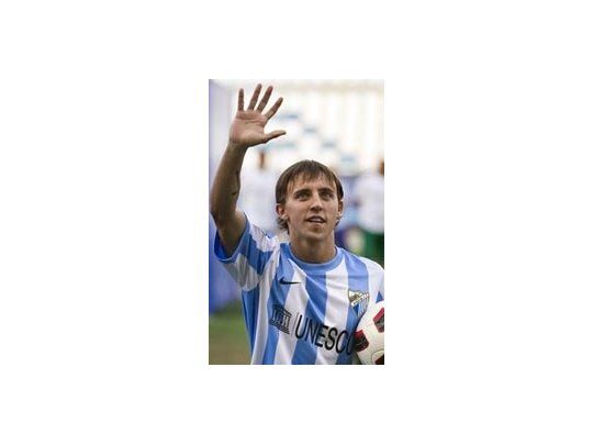 El Enano en su presentación en España. Quiere que el Millo logre ascender