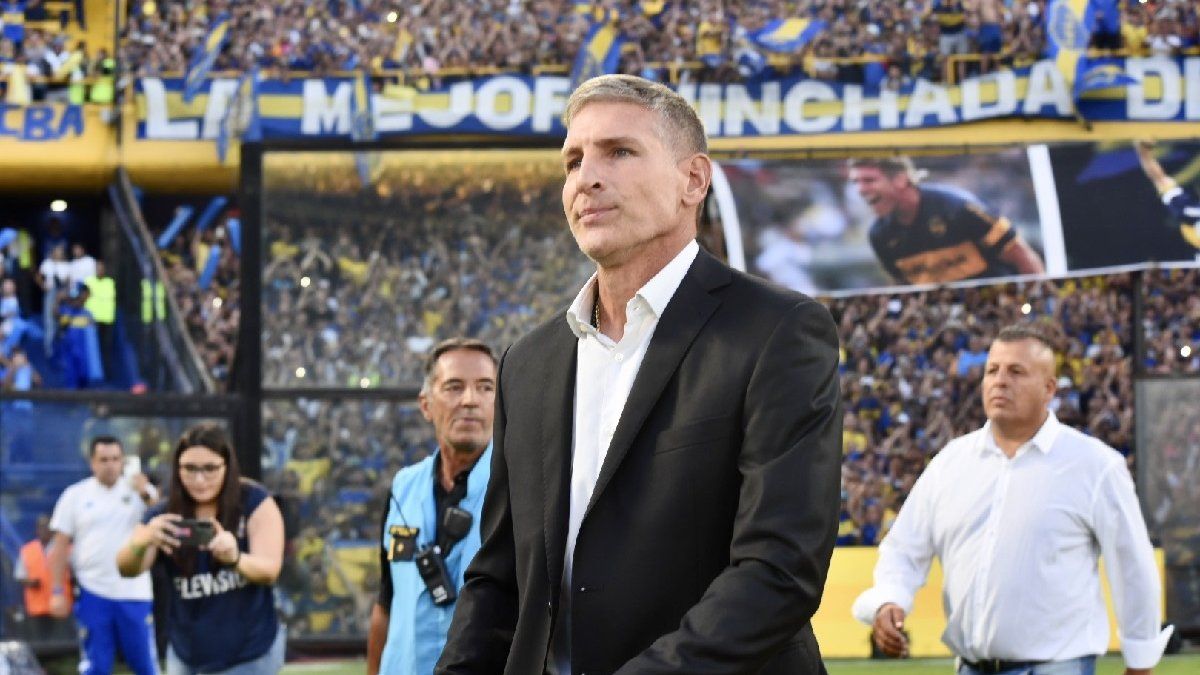 What did Palermo say about the homage he received at the Bombonera?