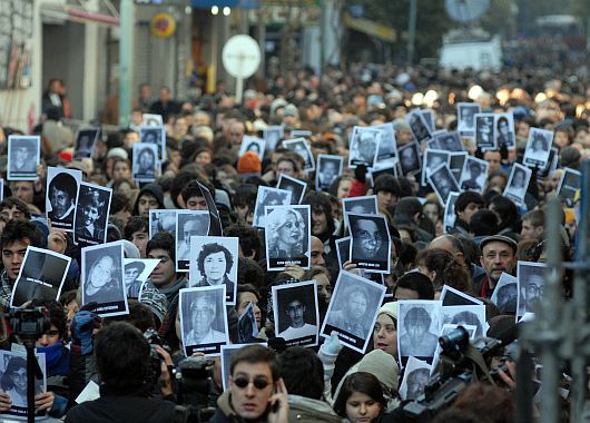 Acto a 16 años del atentado a la AMIA.