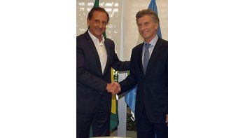 Paulo Skaf y Mauricio Macri