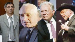 Involucrados. Roberto Baratta ingresó escritos con menciones específicas a José Cartellone (arriba derecha), Aldo Roggio (abajo izquierda), y Julio César Crivelli (abajo derecha) que deberán ser cotejadas con el fallo de Cámara que alivió empresarios.&nbsp;