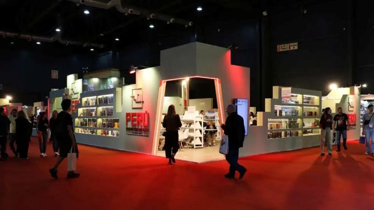 El stand de Perú, el país invitado de honor en la edición 2026. El stand de Perú, el país invitado de honor en la edición 2026.