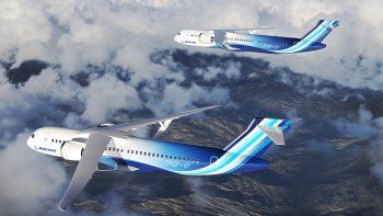 Avión NASA y Boeing.