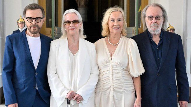 Los miembros de ABBA se reunieron nuevamente.