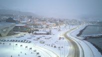 La nieve es uno de los principales atractivos turísticos en la temporada invernal de la ciudad.