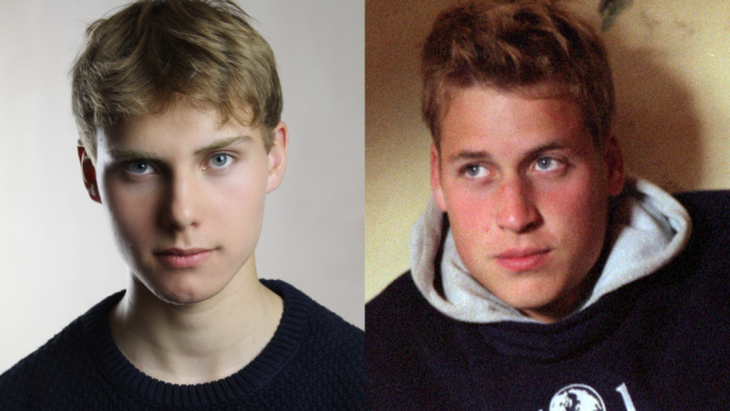 Rufus Kampa and Prince William.