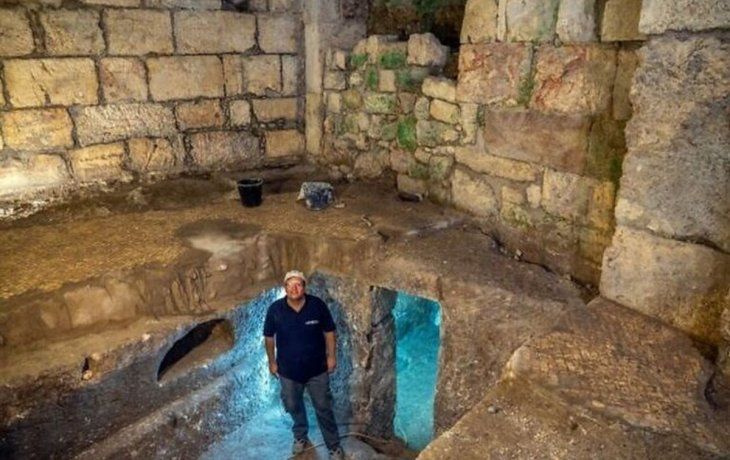 Hallan construcciones subterráneas hace más de 2 mil años en Jerusalén