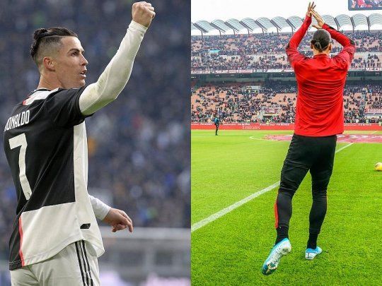 El triplete de Ronaldo y el regreso de Ibrahimovic a Milan fueron las notas destacadas de la jornada en el fútbol italiano.