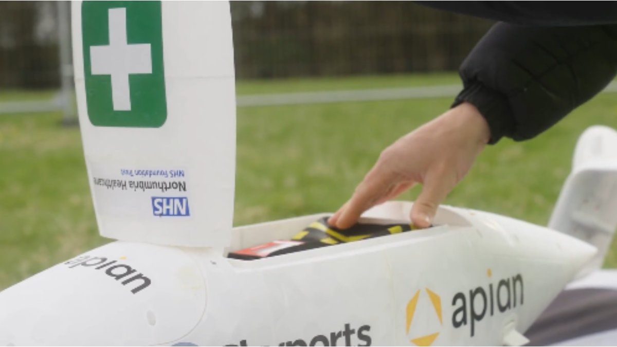 Britain will use drones to transport blood samples between hospitals