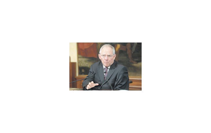 Wolfgang Schäuble, ministro de Finanzas de Alemania.