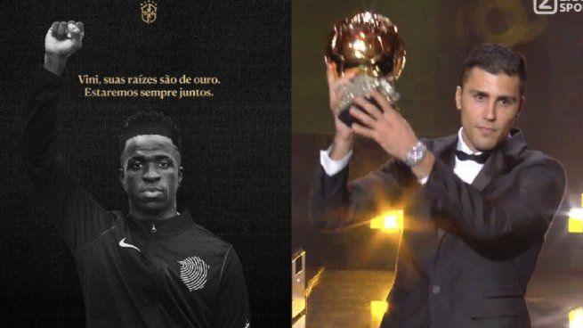 Indignación en Brasil porque Vinicius Junior no recibió el Balón de Oro