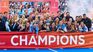 Algarabía en la celebración de la Selección femenina de hockey.