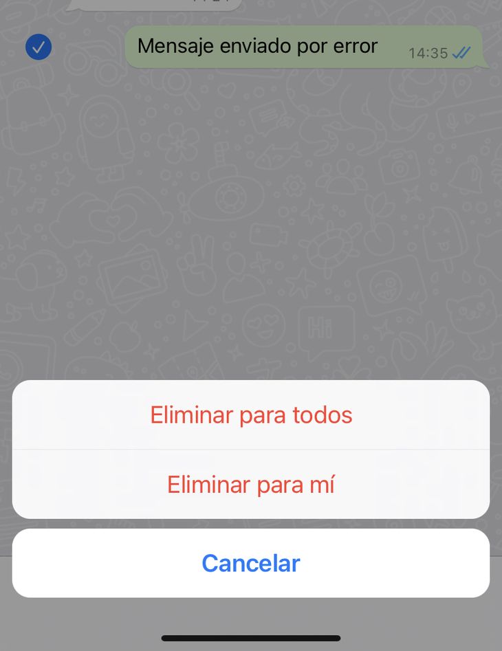 Whatsapp ¿cómo Deshacer Un Mensaje Borrado 1716