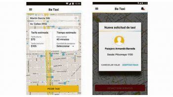 Así funciona. Antes de pedir el taxi, el usuario podrá estimar el tiempo aproximado de viaje al igual que la tarifa que deberá abonar.