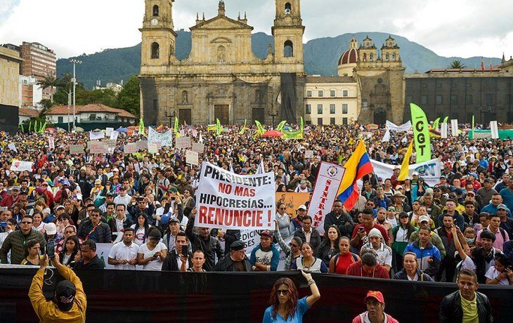 ámbito.com | Protestas en Colombia.jpg