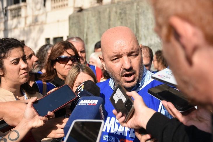 The general secretary of AMSAFE, Rodrigo Alonso, said that the Santa Fe pension reform is 