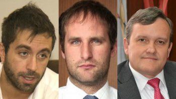Federico Furiase, Rodrigo Álvarez y Aldo Abram.&nbsp;