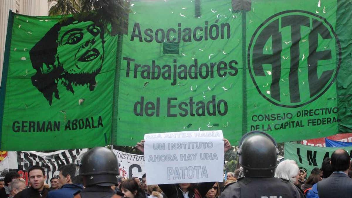 ATE convocó a un paro nacional para el 10 de noviembre