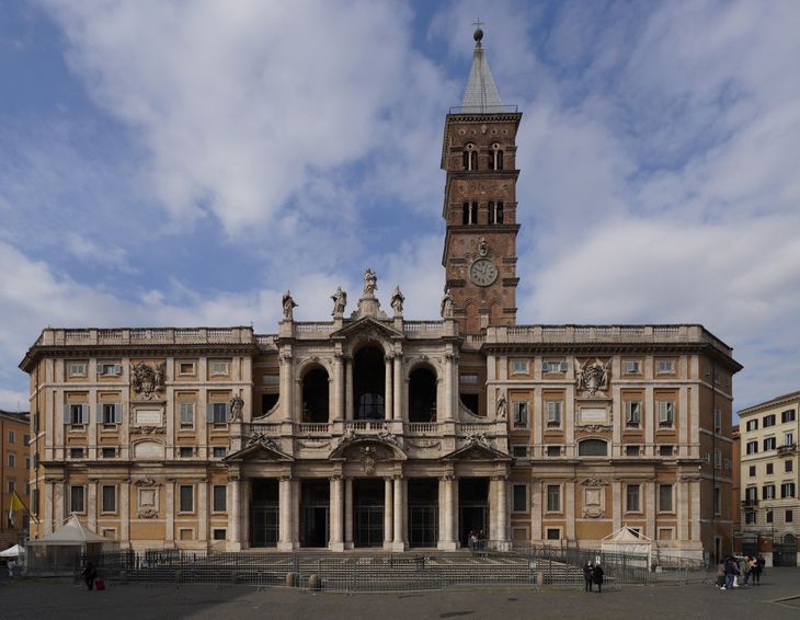 La basílica donde descansará el cuerpo de Francisco.
