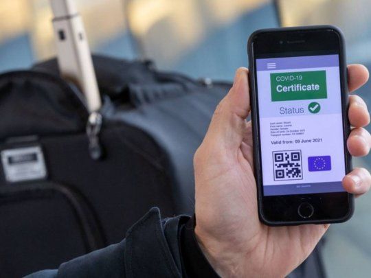 Certificado Covid-19 de la Unión Europea (UE).