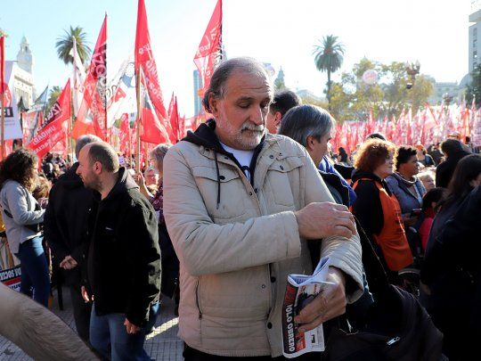 Eduardo Belliboni, líder del Partido Obrero.