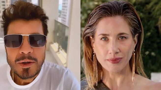 El amor entre Tinelli y Alina Moine.&nbsp;