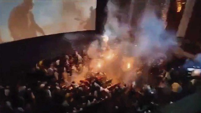 Fuegos artificiales provocaron terror en una sala de cine de India