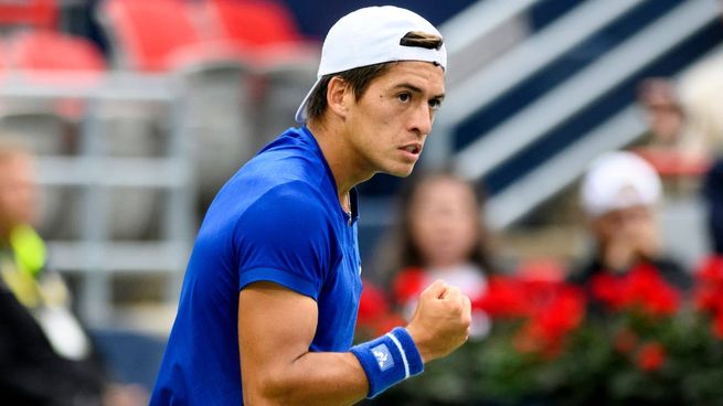 Báez avanza en Winston Salem en la previa del US Open.