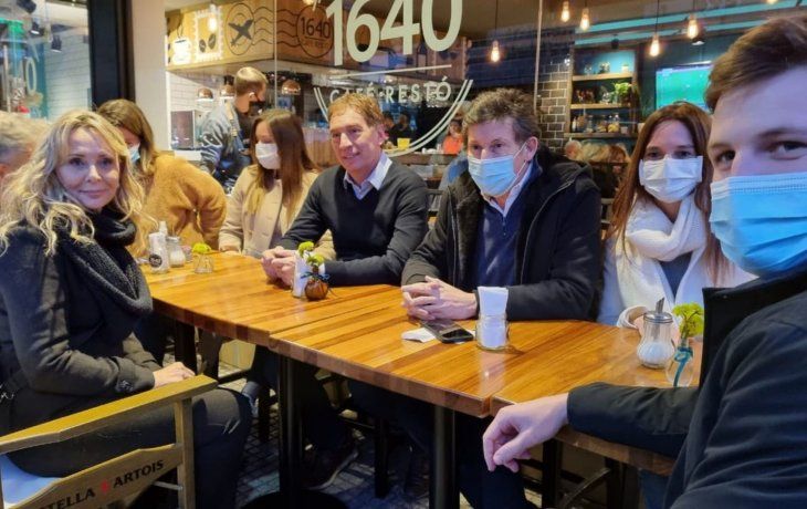 el radical posse le demuestra su apoyo a santilli en la interna de juntos