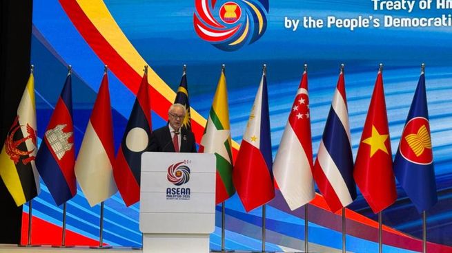 Uruguay firmó recientemente un tratado de amistad con los países que integran la Asean.
