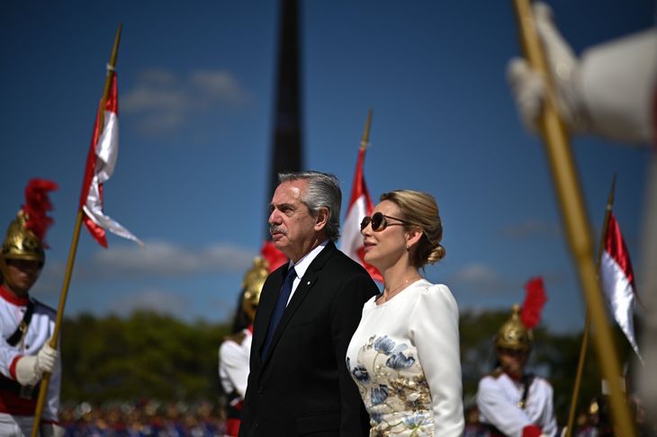 Alberto Fern&aacute;ndez y Fabiola Y&aacute;&ntilde;ez.