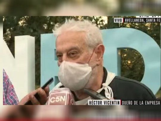 “Hay otras formas de salvar a Vicentin, no precisamente con una expropiación, dijo Héctor VIcentin.