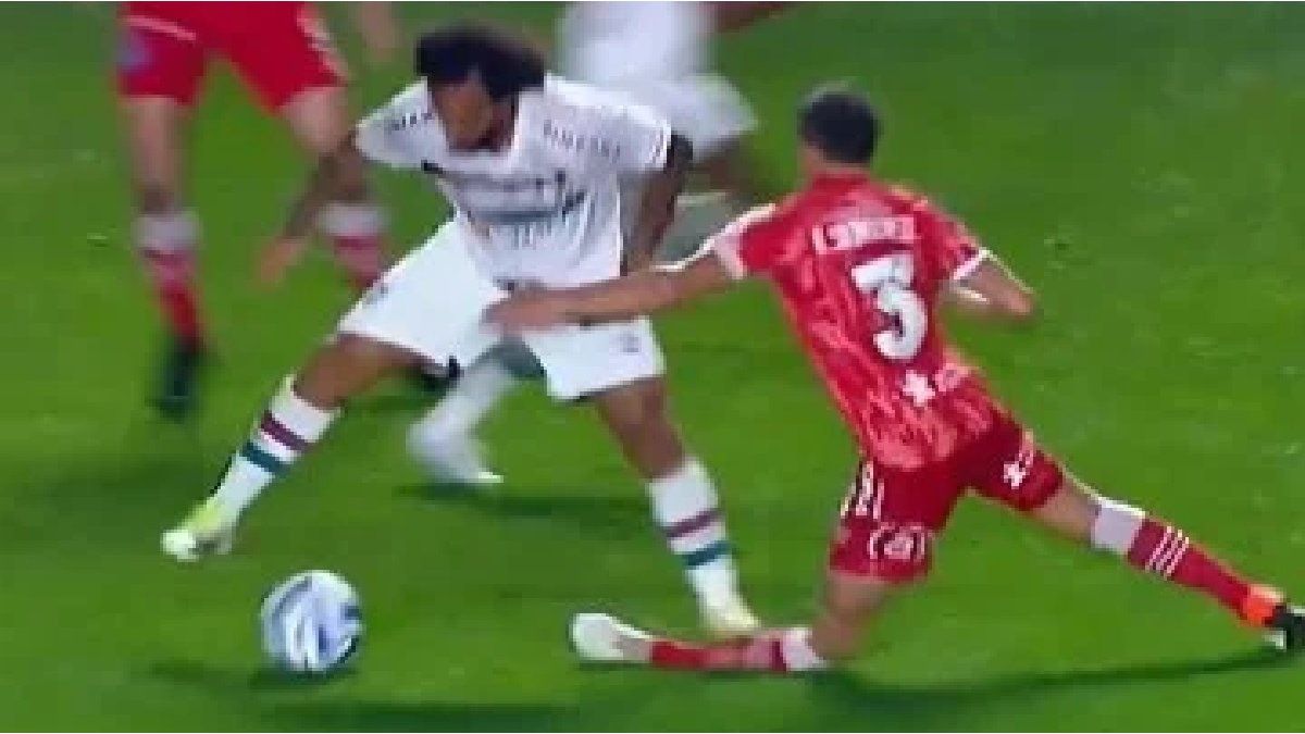 The harsh sanction of Conmebol to Marcelo for the injury of Luciano Sánchez