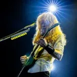 La banda de Mustaine anunció recientemente su final.  La banda de Mustaine anunció recientemente su final.