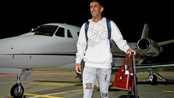 Nuevo destino. Ángel Di María llegó a Turín para sumarse a Juventus.