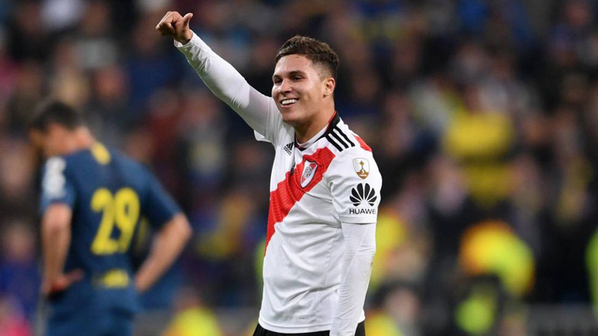 “Juanfer” Quintero spoke again of a possible return to River