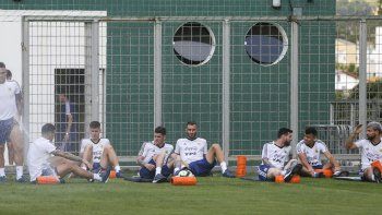 La Selección entrenó en Belo Horizonte, viajó y ya se instaló en San Pablo