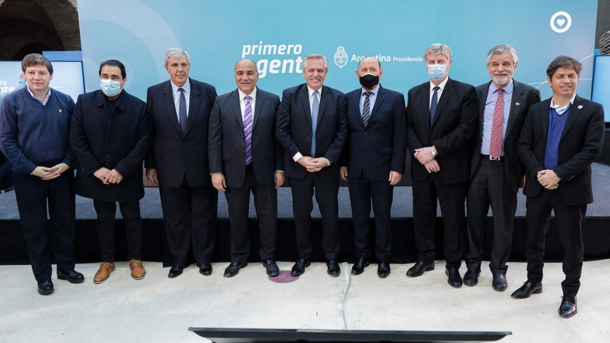 Gobernadores compartieron acto con Alberto Fernández y destacaron inversión en ciencia