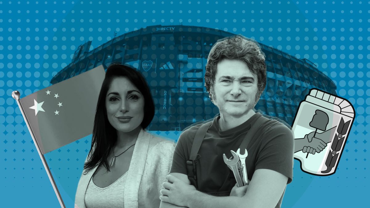 Charlas de quincho: diputados libertarios y la Serpiente de Madera, la casita de Milei y una gr�a merodea La Boca