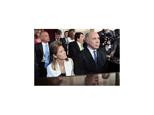 Los jueces de la Corte Suprema, con Ricardo Lorenzetti a la cabeza, escucharon el discurso de Cristina.