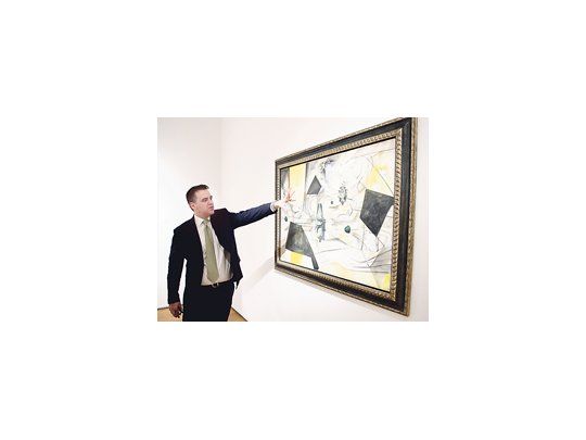 «La revolte des contraires», del chileno Roberto Matta, fue el precio tope: 5 millones de dólares.