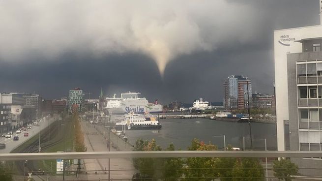 El tornado tomó lugar en Kiel, al norte de Alemania.&nbsp;