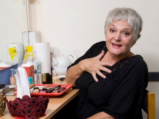 Internaron a la actriz Claudia Lapacó.